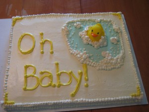Baby Shower Cake